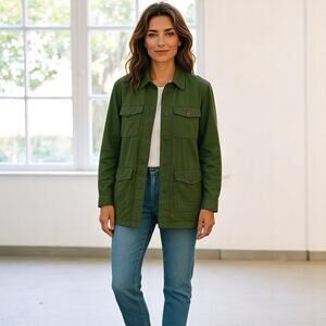 $248 Outerknown Womens Utility Chore Barn Jacket X-Small Organic Cotton Outdoors